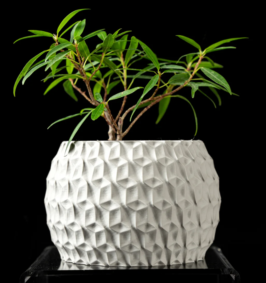 Maceta hexagonal