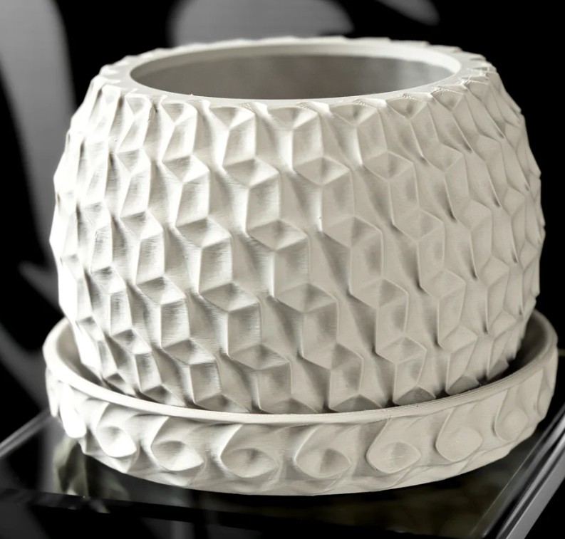 Maceta hexagonal