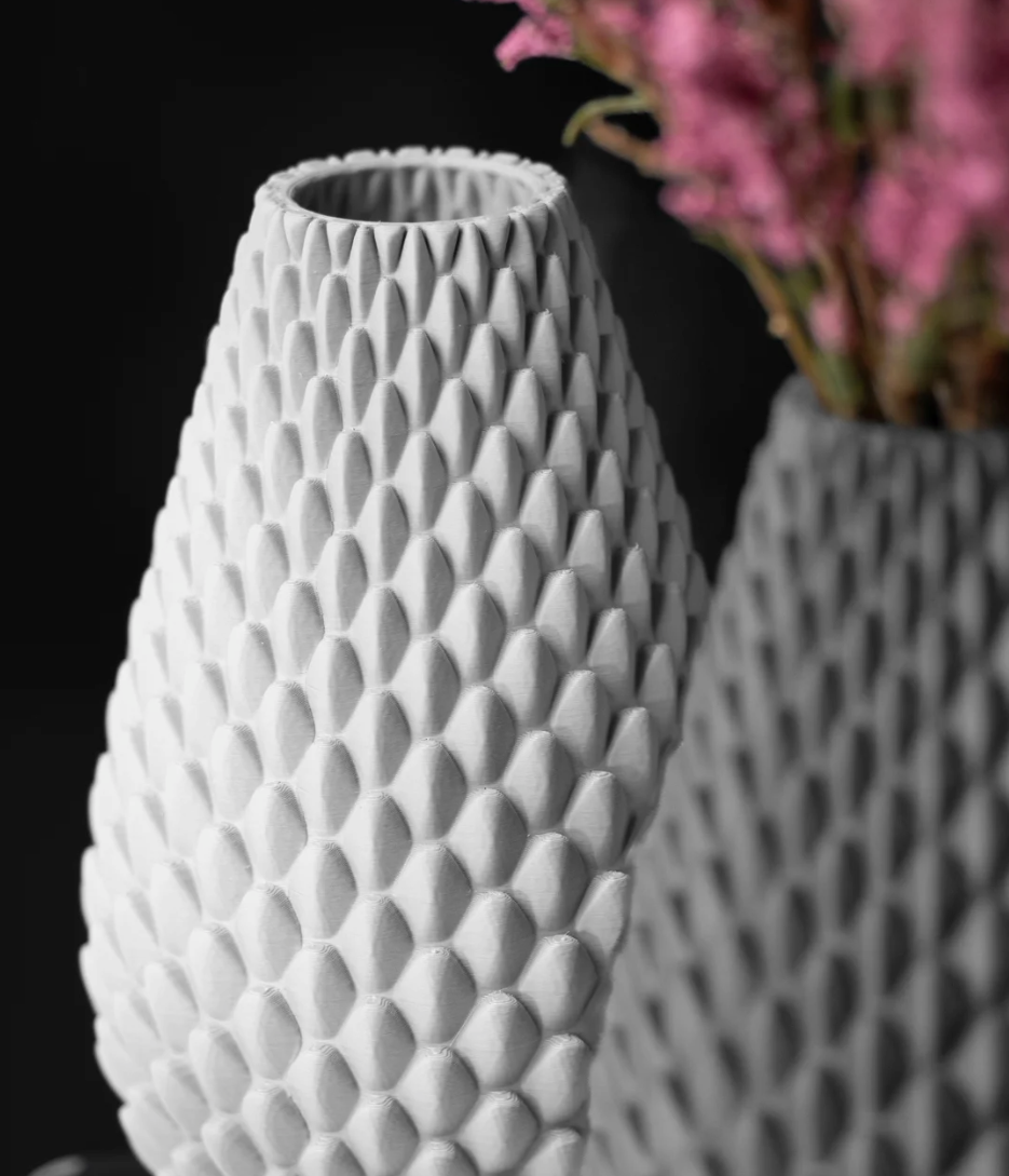 Dragonscale Flower Vase