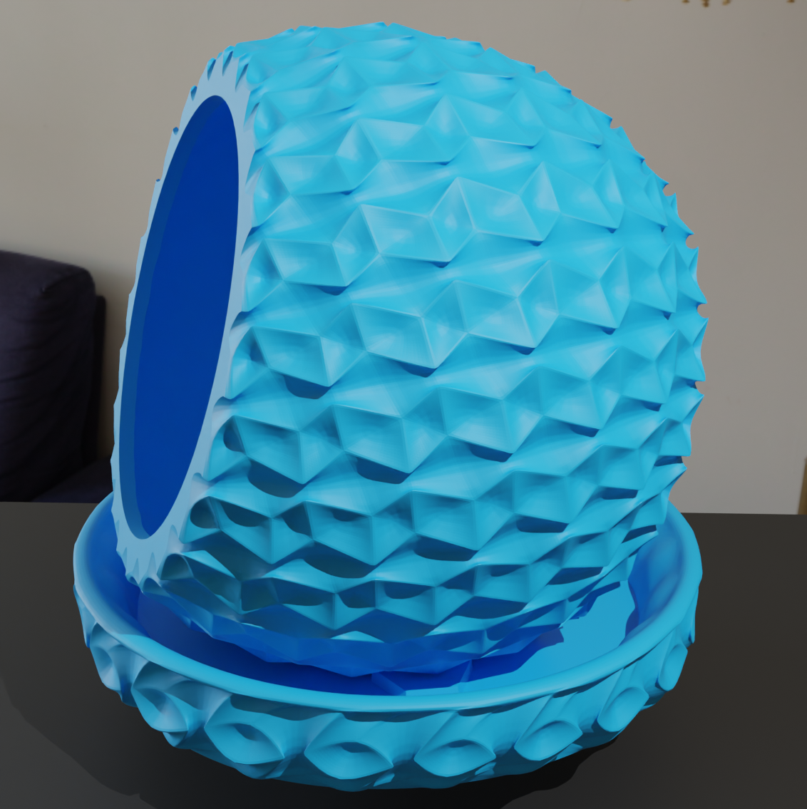 Maceta hexagonal