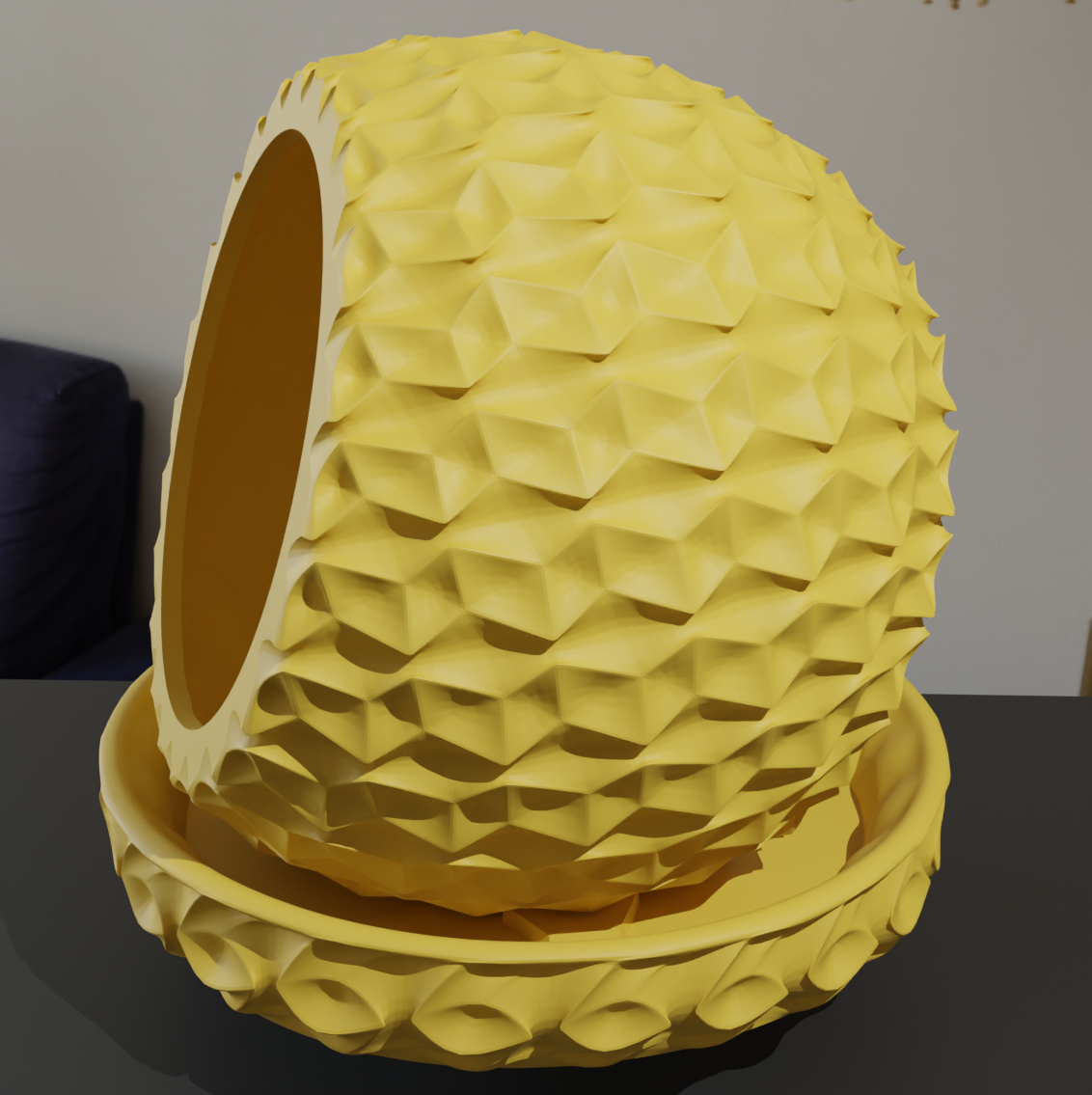 Maceta hexagonal