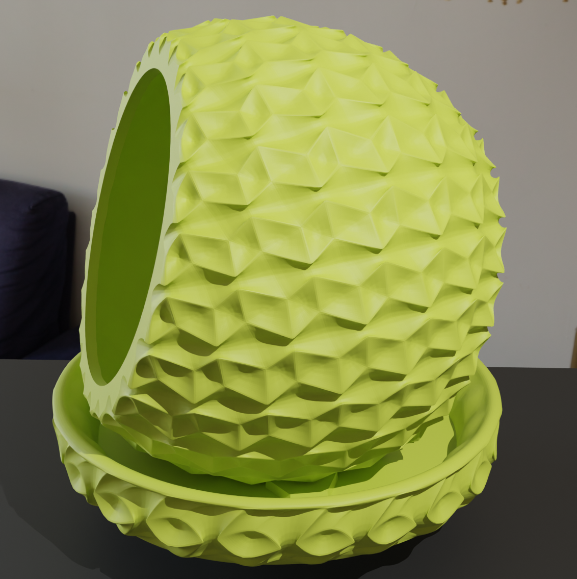 Maceta hexagonal