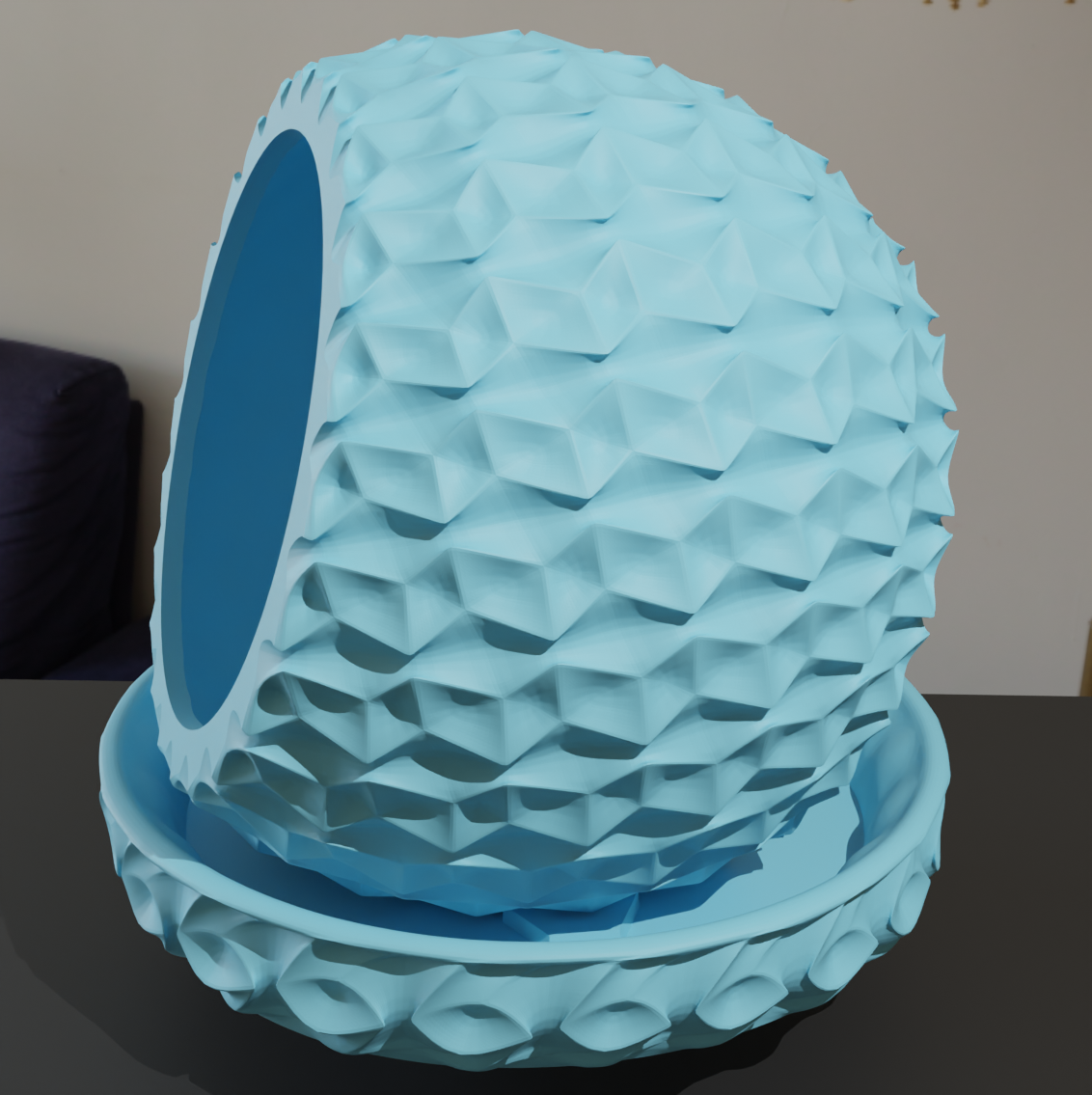 Maceta hexagonal