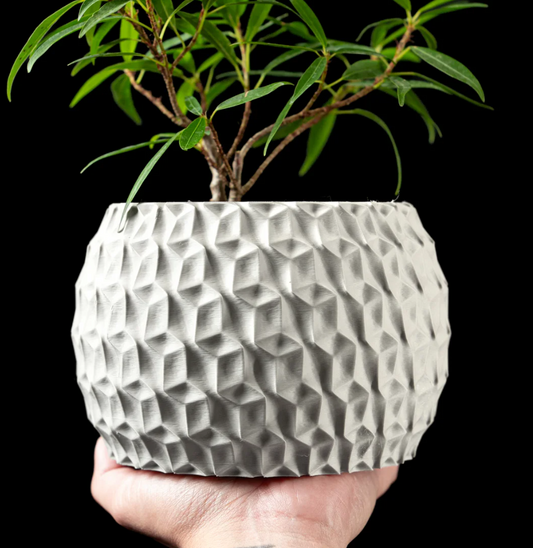 Maceta hexagonal
