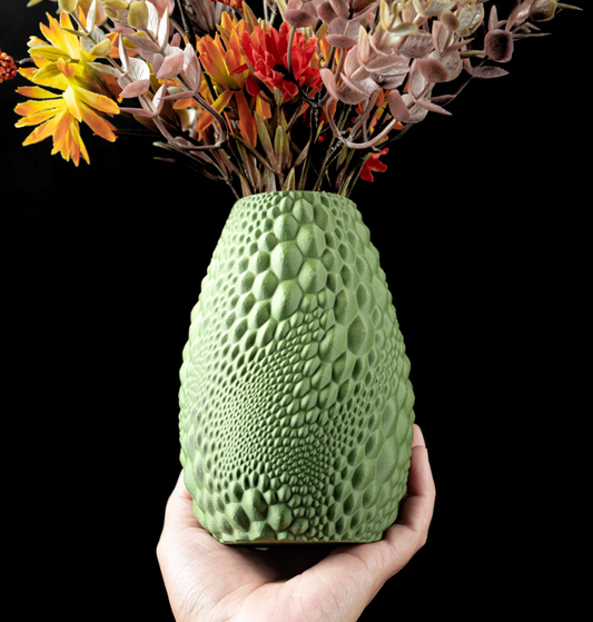 Jarrón de flores Gato